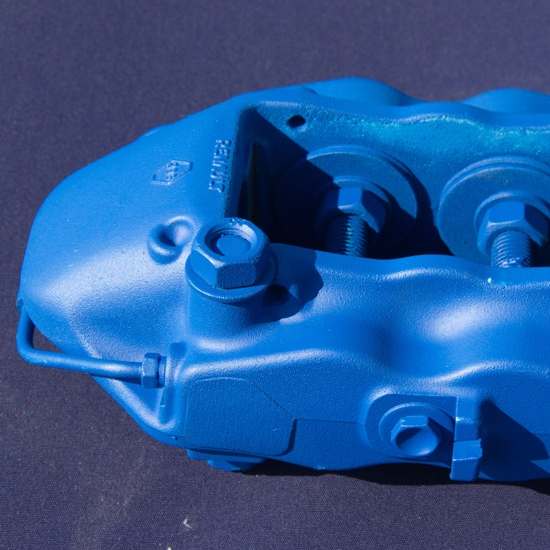 Термостойкая краска эмаль CERTA (Церта), цв. синий, до 400 °C (фасовка 25 кг.)